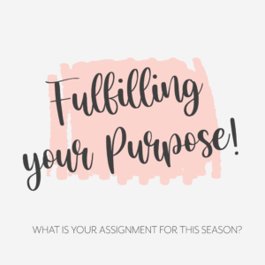 What is your assignment for this season?